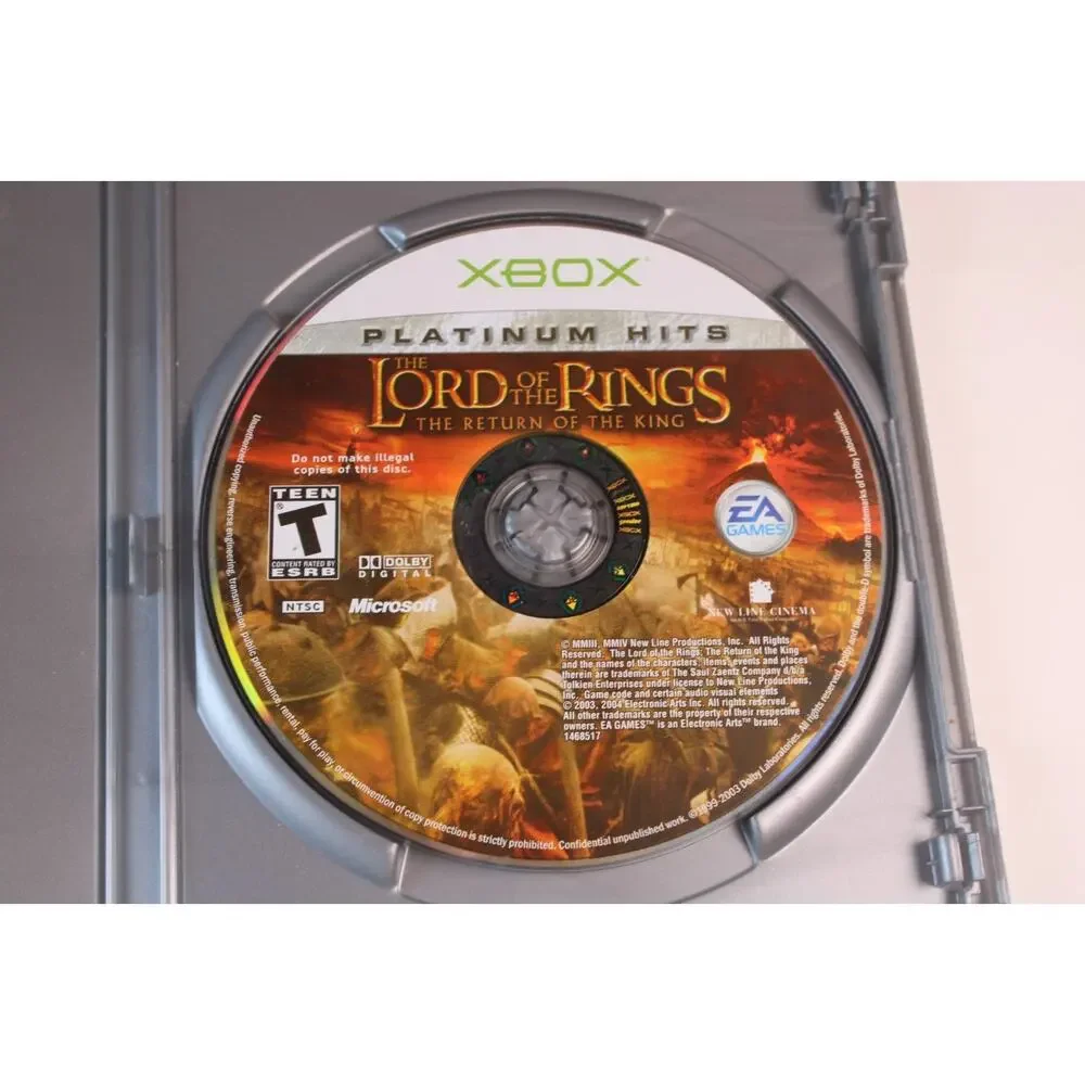 Lord of the Rings Return of the King (Original Xbox) Complete, Tested/Works
